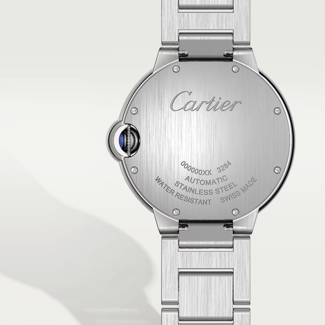 Đồng Hồ Cartier Ballon Bleu De Cartier Watch 36mm Nữ Xám